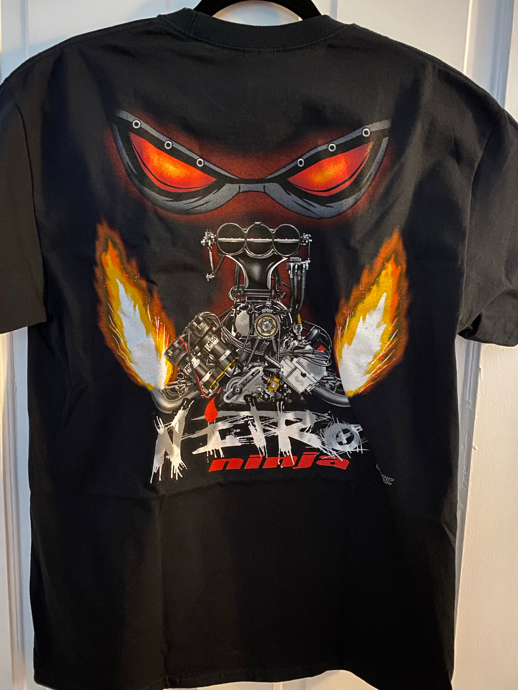 Nitro Ninja Header Flames Short Sleeve