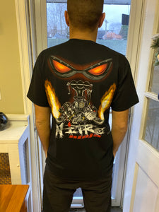 Nitro Ninja Header Flames Short Sleeve